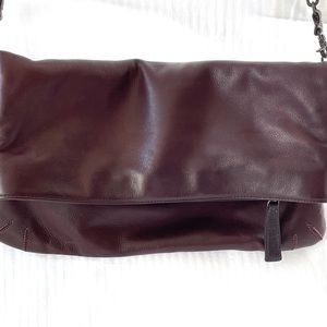 Perlina wine colored handbag/clutch